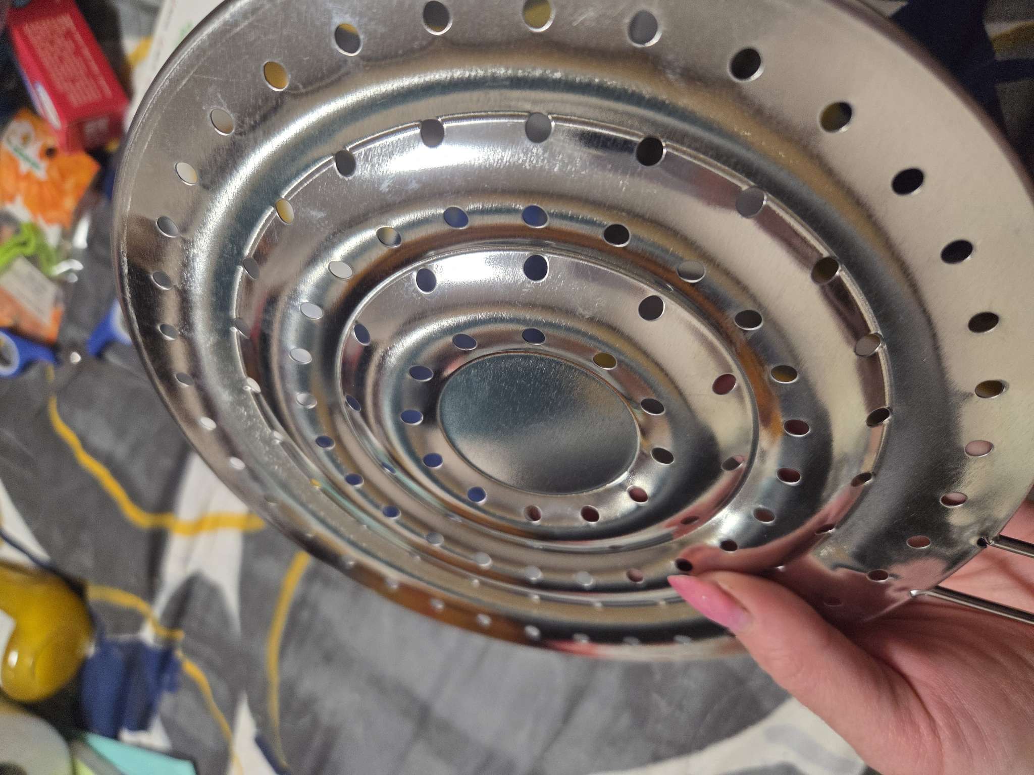 Фотография покупателя товара Рассекатель огня Доляна «Стандарт», d=19.5 см, нескладная ручка - Фото 8