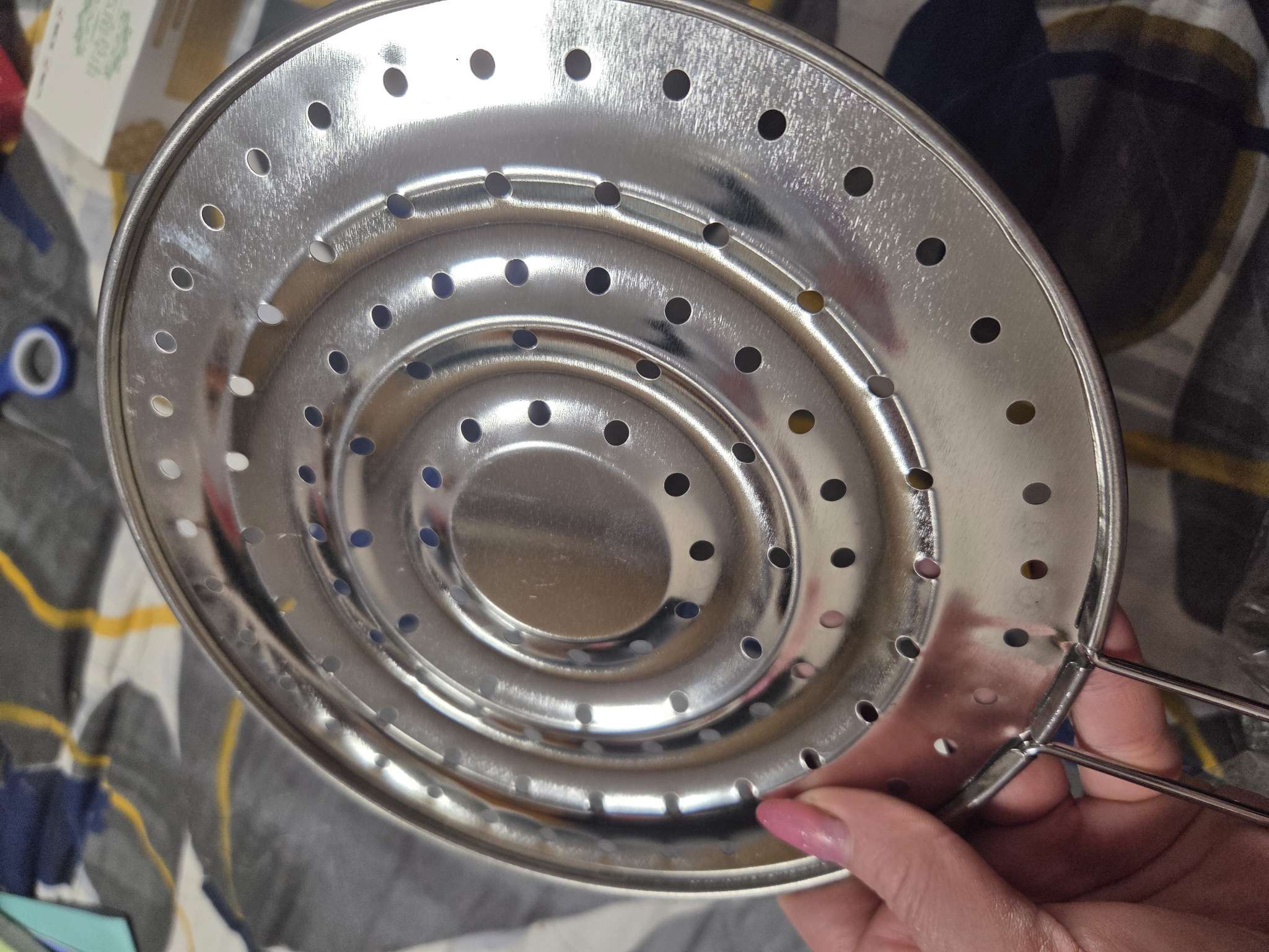 Фотография покупателя товара Рассекатель огня Доляна «Стандарт», d=19.5 см, нескладная ручка - Фото 9