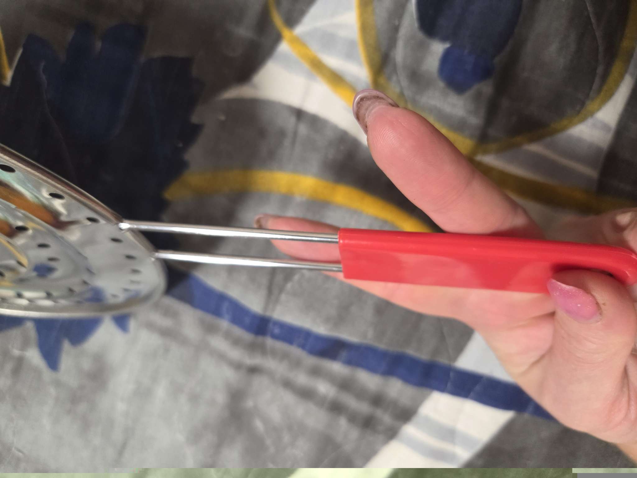 Фотография покупателя товара Рассекатель огня Доляна «Стандарт», d=19.5 см, нескладная ручка - Фото 7