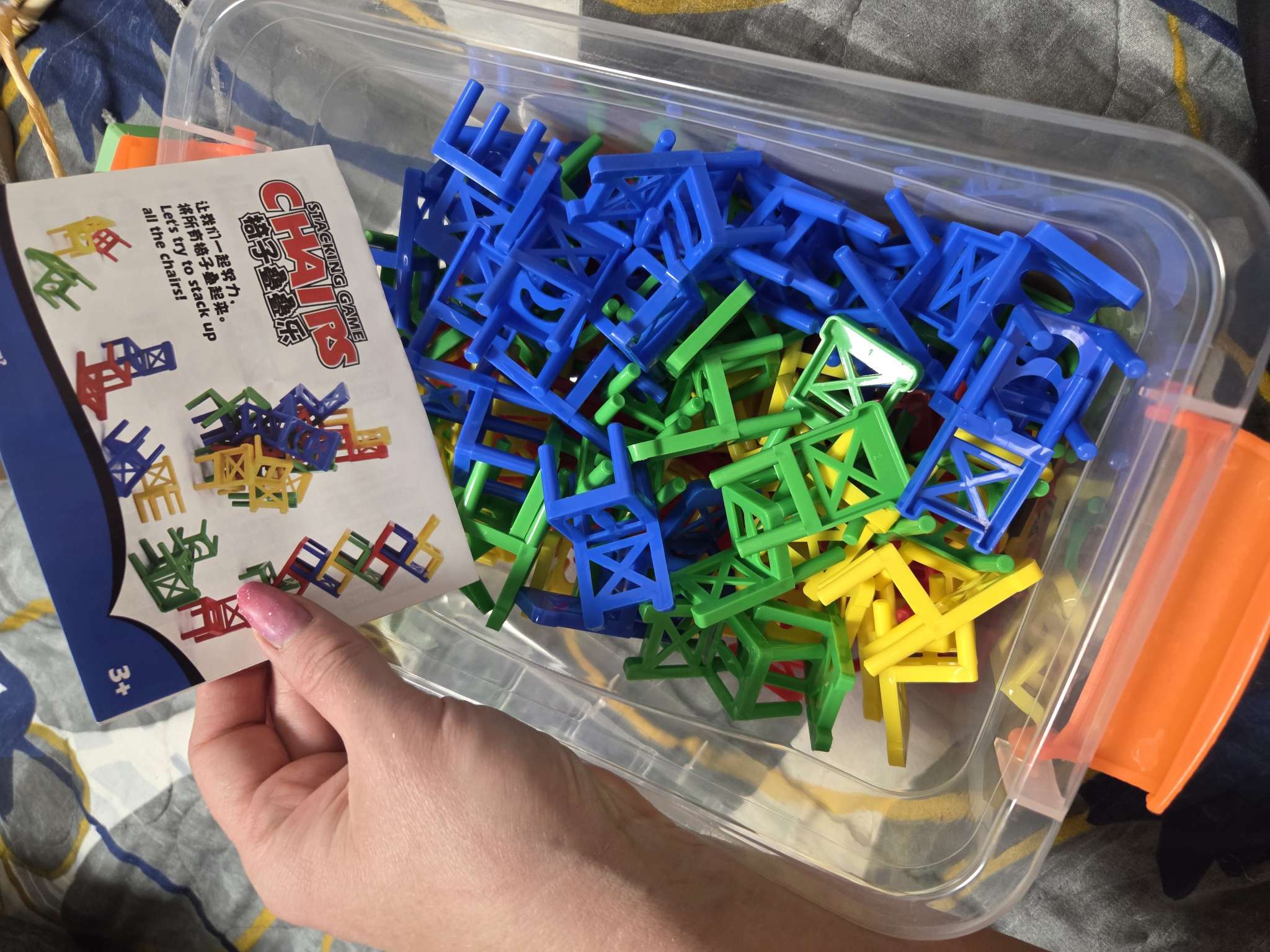 Фотография покупателя товара Настольная игра «Баланс стулья», 36 стульев, 1-8 игроков, 3+ - Фото 6