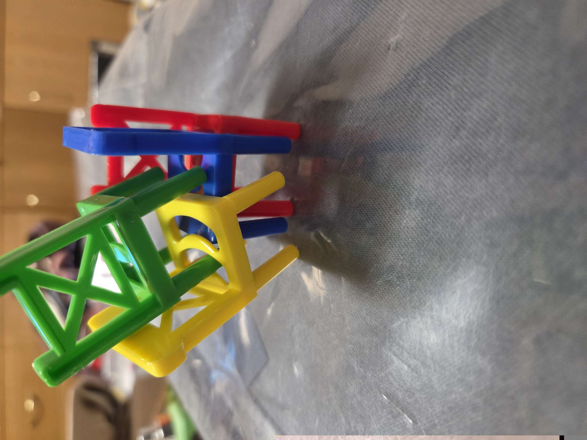 Фотография покупателя товара Настольная игра «Баланс стулья», 36 стульев, 1-8 игроков, 3+ - Фото 4