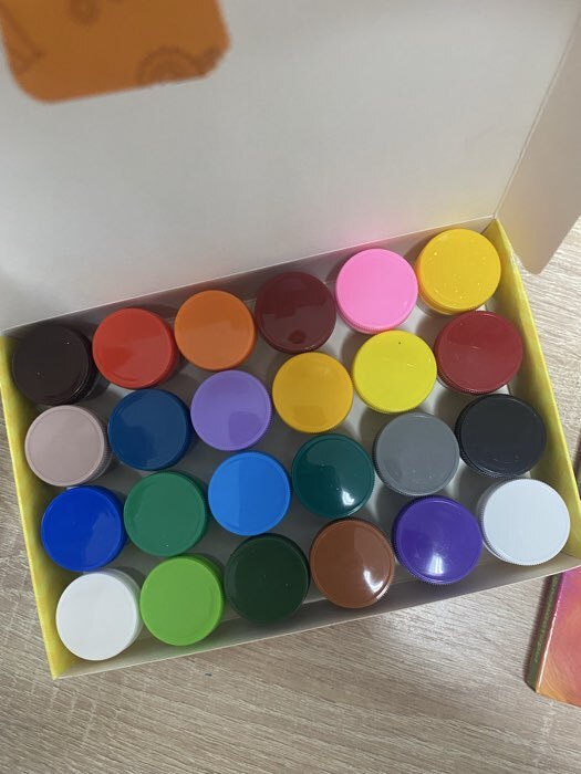 Фотография покупателя товара Гуашь 24 цвета × 10 мл Calligrata - Фото 4