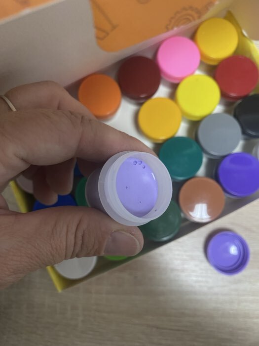 Фотография покупателя товара Гуашь 24 цвета × 10 мл Calligrata - Фото 2