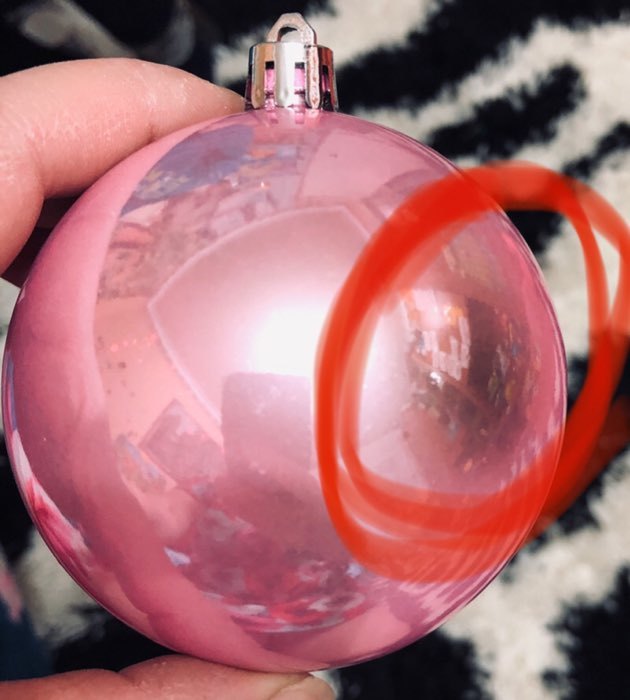 Фотография покупателя товара Набор шаров пластик d-8 см, 4 шт "Глянец" розовый