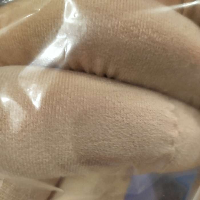 Фотография покупателя товара Подушка-узел «Этель», d=33 см, цвет тёмно-бежевый, велюр - Фото 10