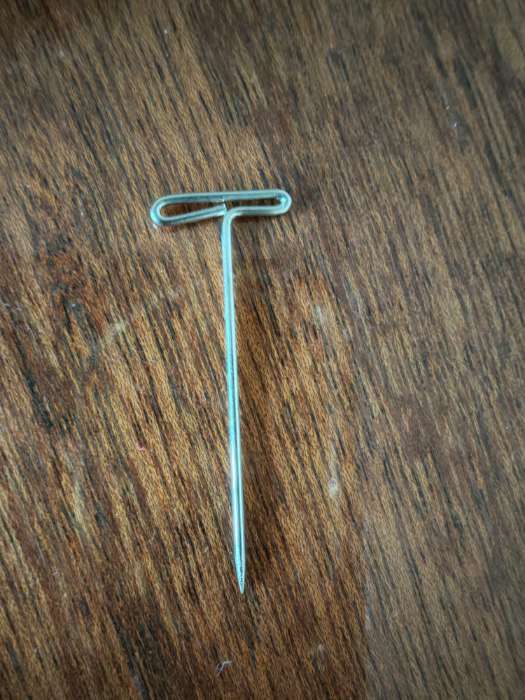 Фотография покупателя товара Булавки портновские, Т-образные, 51 мм, 50 шт., цвет серебряный - Фото 2