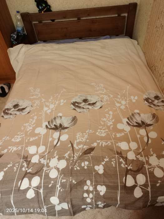 Фотография покупателя товара Пододеяльник 1.5-спальный «Этель. Кремовое утро», 145×215 см, бязь - Фото 1