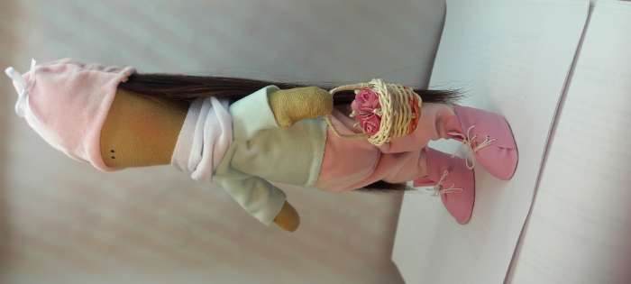 Фотография покупателя товара Набор для шитья. Интерьерная кукла «Линда», 30 см - Фото 1