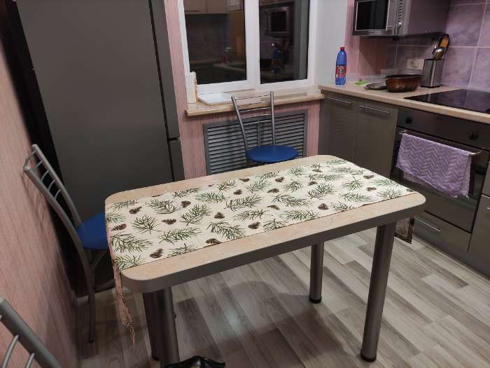 Фотография покупателя товара Фартук Этель Christmas tree 60×70 см, 100% хл, саржа 190 г/м² - Фото 1