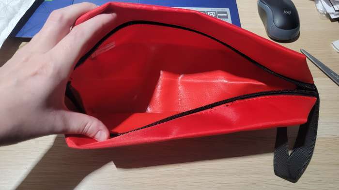 Фотография покупателя товара Аптечка дорожная First aid kid, 23.5×10×11.5 см, красный - Фото 2