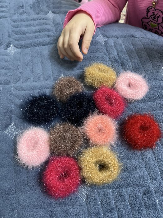 Фотография покупателя товара Резинка для волос 20 шт., 2 см, Принцессы - Фото 1