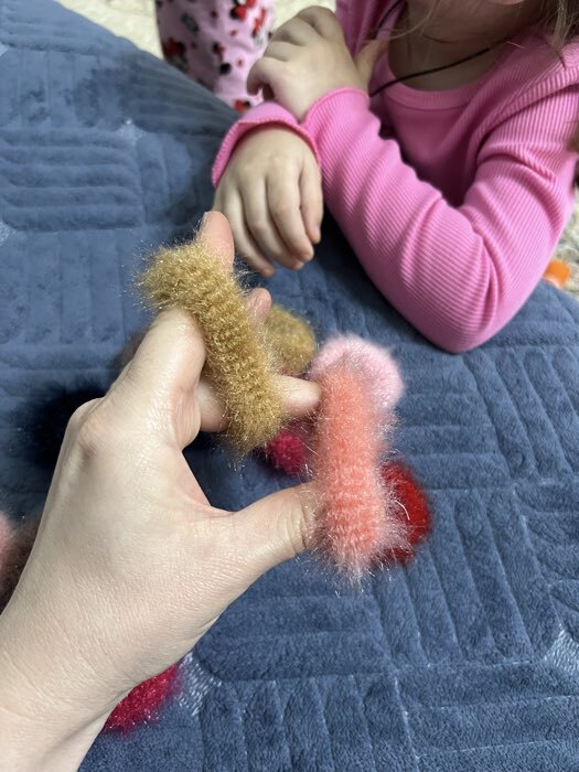 Фотография покупателя товара Резинка для волос 20 шт., 2 см, Принцессы - Фото 2