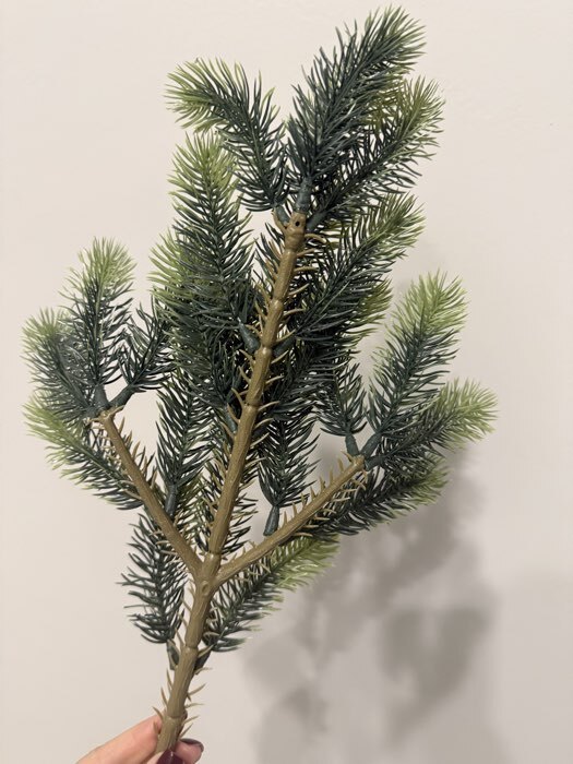 Фотография покупателя товара Ветка декоративная новогодняя, 45 см - Фото 2