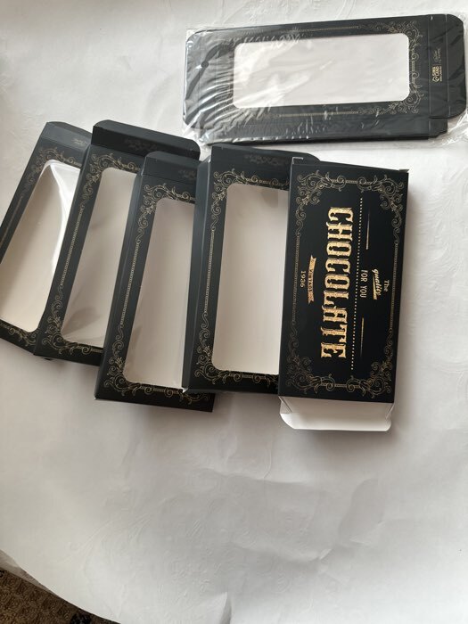 Фотография покупателя товара Коробка для шоколада «С днём рождения!», с окном, 17.3×8.8×1.5 см - Фото 12