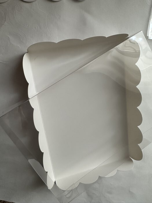 Фотография покупателя товара Коробка для печенья, белая, 10.5×20×3 см - Фото 5