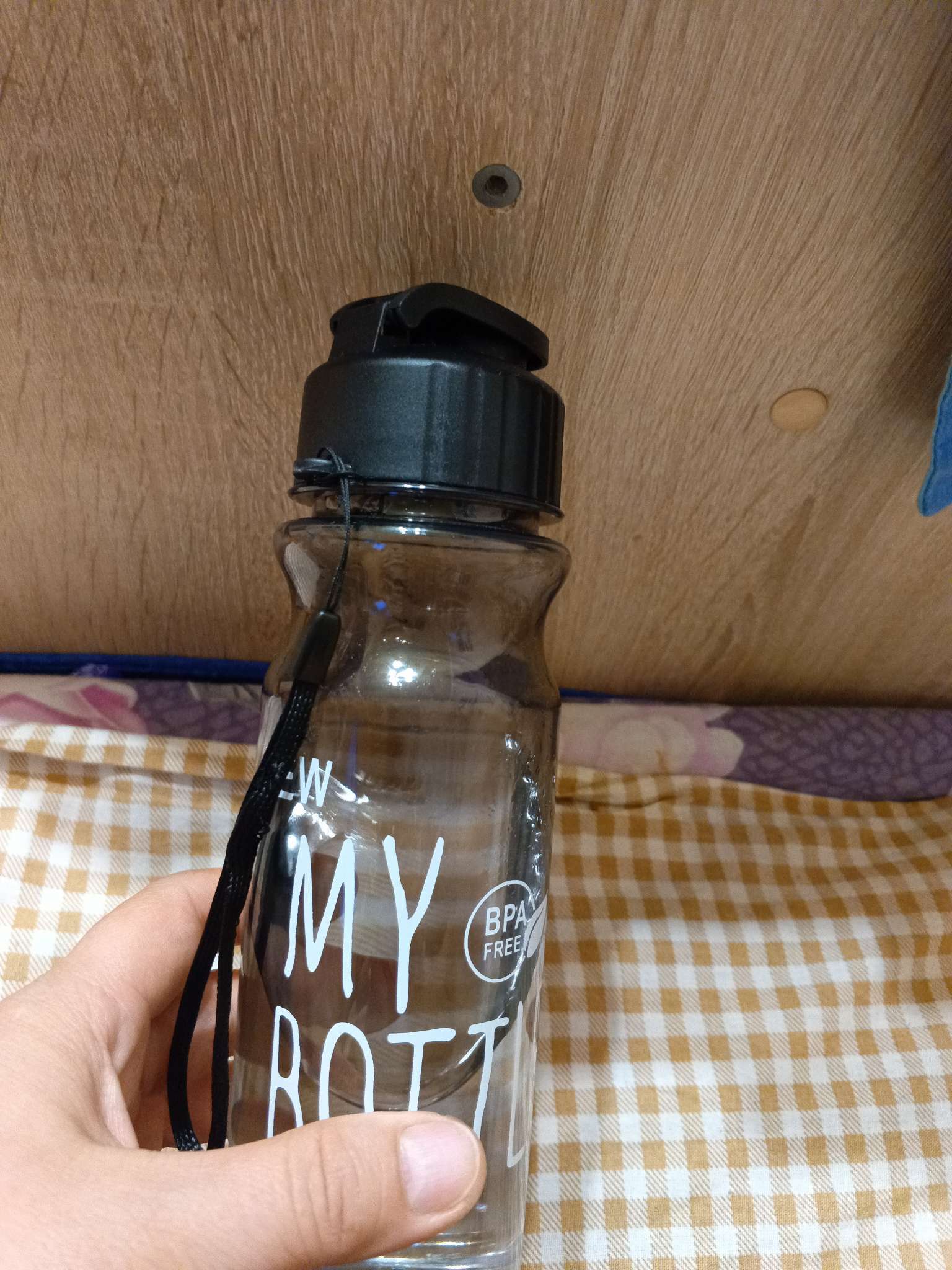 Фотография покупателя товара Бутылка для воды My bottle 500 мл, 21.7×6.8 см, серый - Фото 1