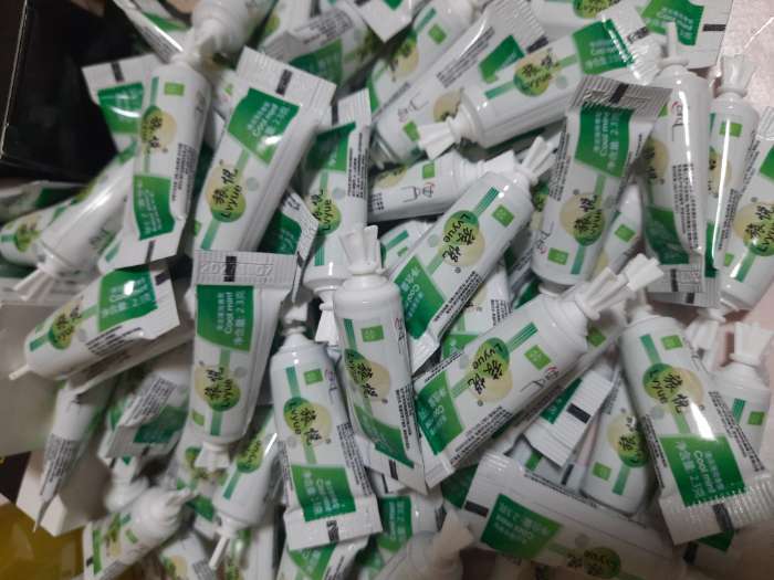 Фотография покупателя товара Зубная паста традиционная, травяная, 3 г - Фото 1