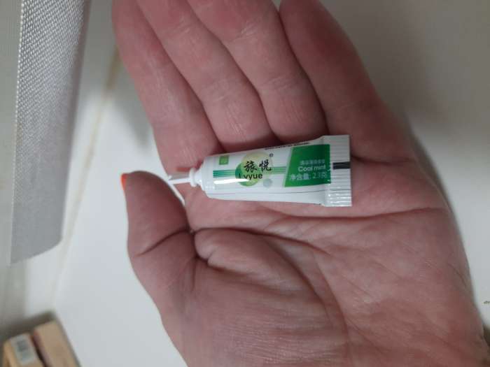 Фотография покупателя товара Зубная паста традиционная, травяная, 3 г - Фото 2