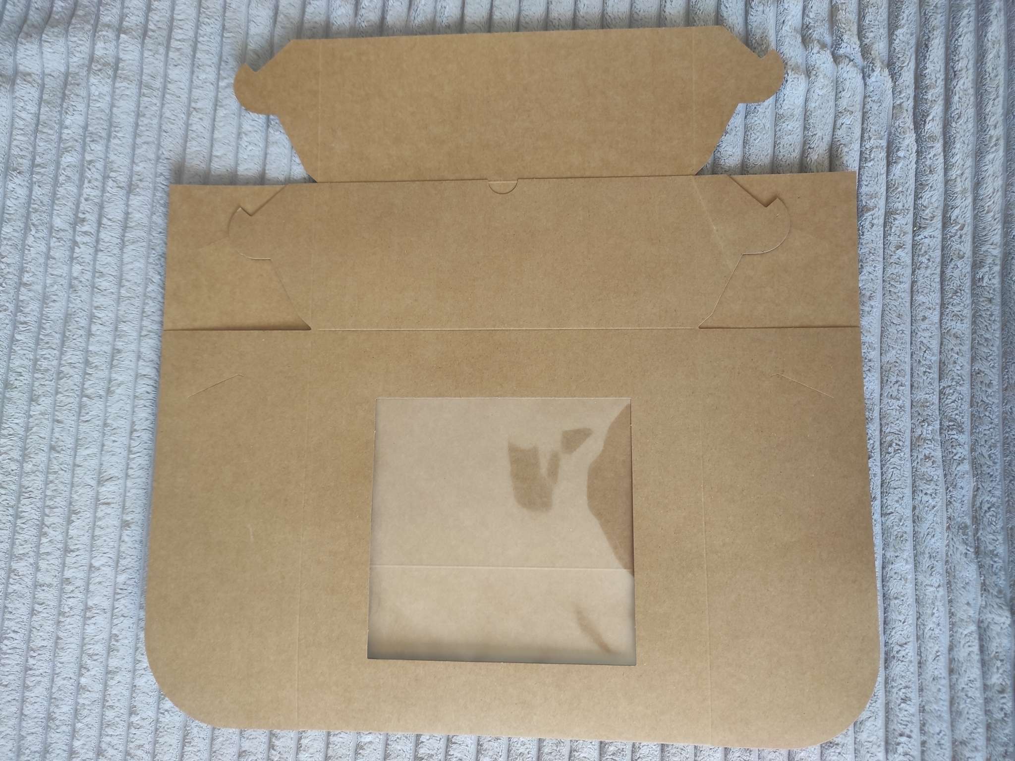 Фотография покупателя товара Коробка для 9 капкейков с окном, крафт, 25×25×10 см - Фото 34