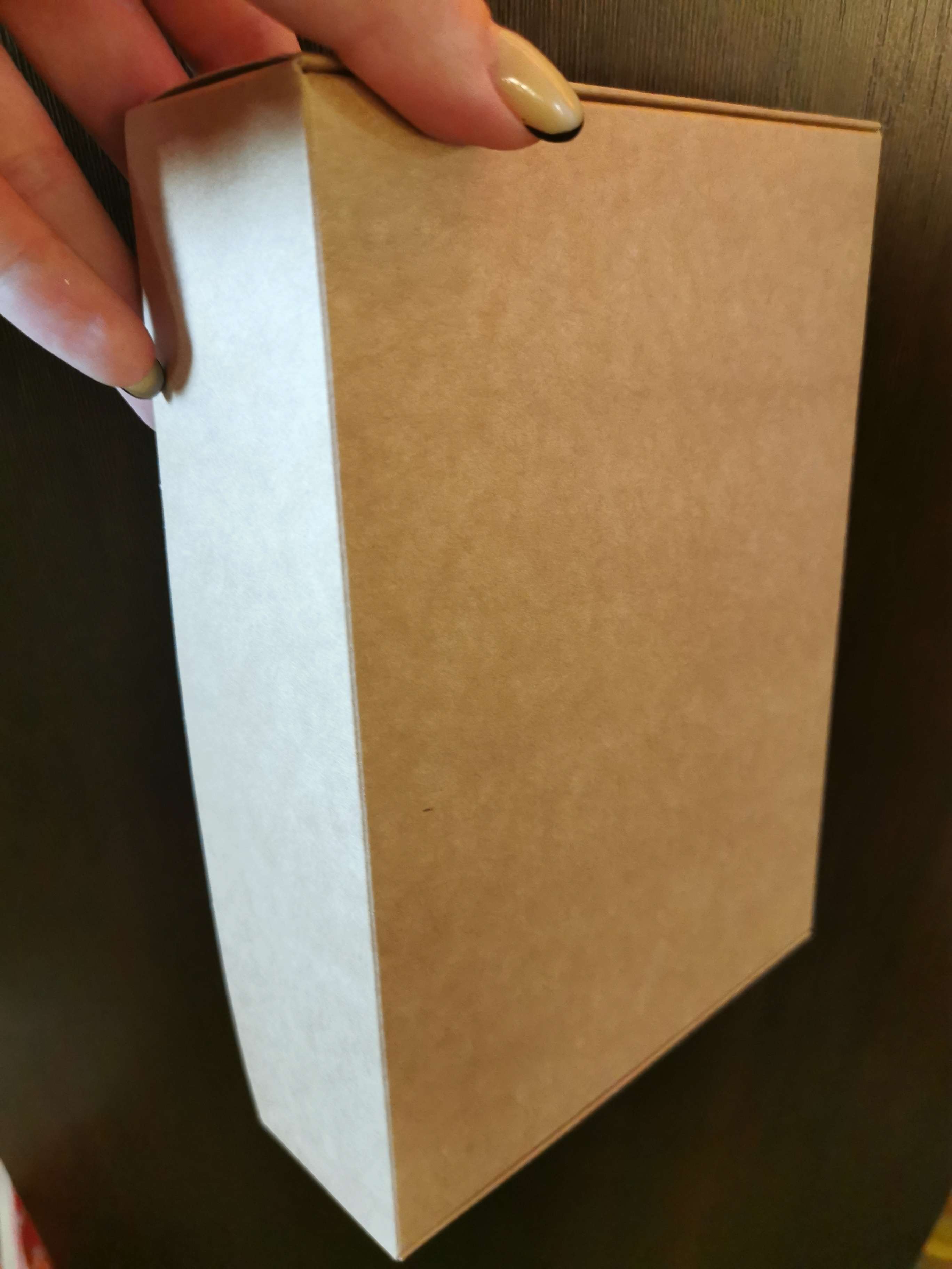 Фотография покупателя товара Коробка подарочная складная крафтовая, упаковка, 21 х 15 х 5 см - Фото 6