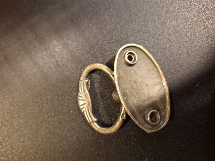 Фотография покупателя товара Ручка-кнопка ТУНДРА VINTAGE 023, цвет бронза - Фото 1