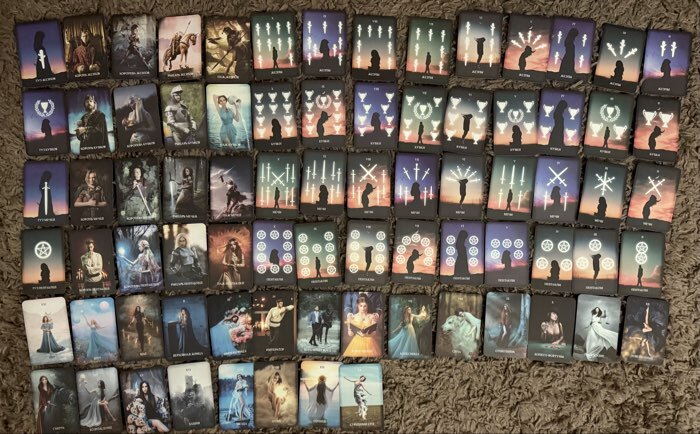 Фотография покупателя товара Таро «Женские чары», 78 карт (6×9 см), 16+ - Фото 1