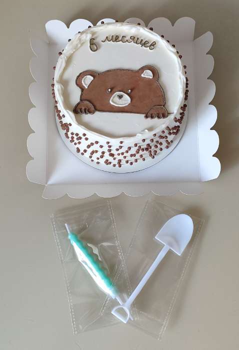 Фотография покупателя товара Кондитерская посыпка с мягким центром «Жемчуг» коричневый, 50 г - Фото 2