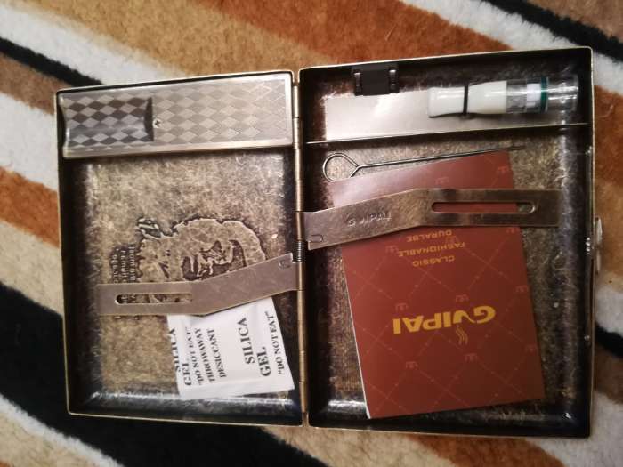 Фотография покупателя товара Портсигар на 20 сигарет "Чегевара", с электронной зажигалкой, 13.5 х 14 см, от USB - Фото 4