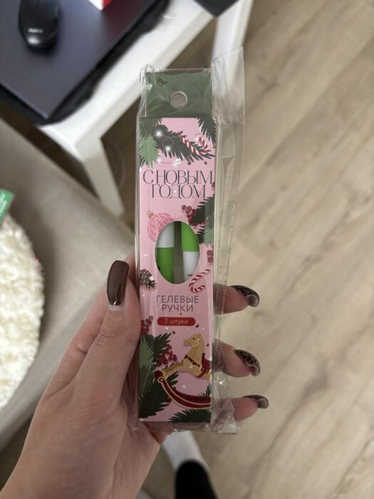 Фотография покупателя товара Ручка гелевая, синяя и красная паста 2 шт., 0.7 мм, с колпачком «Почта Счастья» - Фото 1