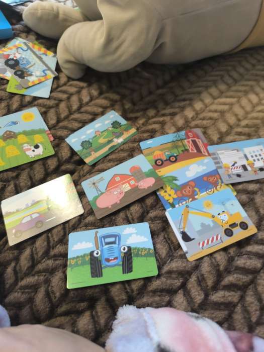 Фотография покупателя товара Настольная игра на внимание «Найди Отличие «Весёлая путаница», Синий трактор - Фото 1