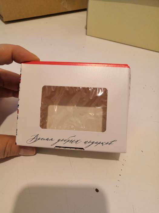 Фотография покупателя товара Коробка складная «Снежинки», 10 × 8 × 3.5 см - Фото 5