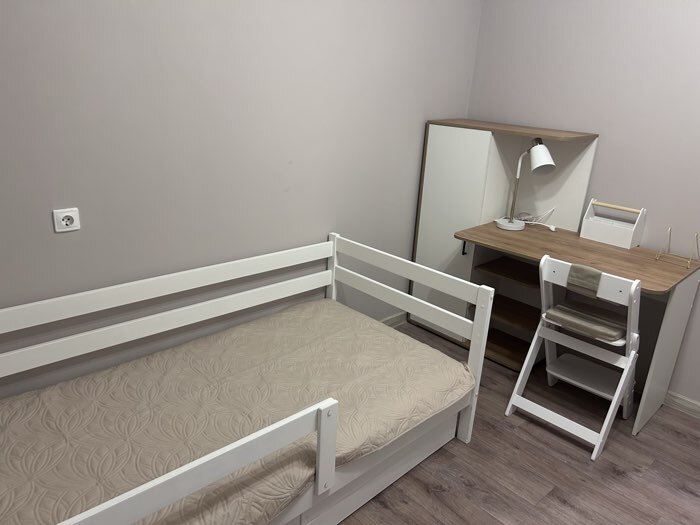 Фотография покупателя товара Шкаф прямой двухстворчатый «Лайт», 900×480×2052 мм, цвет белый/дуб золотой - Фото 1