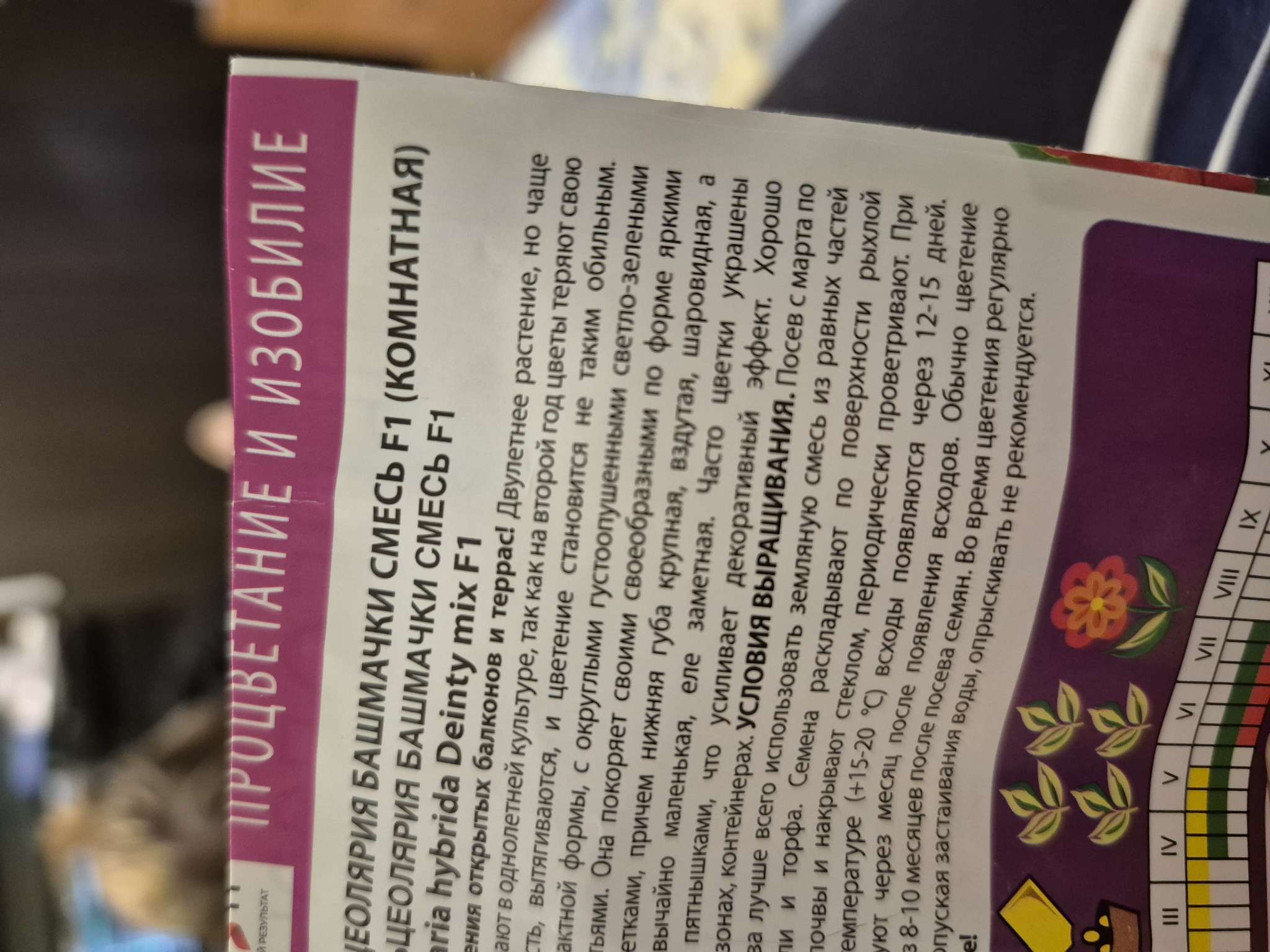 Фотография покупателя товара Семена комнатных цветов Кальцеолярия «Башмачки», F1, 5 шт. - Фото 11