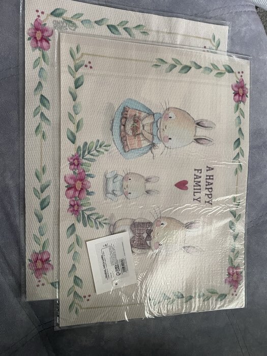 Фотография покупателя товара Салфетка на стол «Доляна» A HAPPY FAMILY, 40×29 см - Фото 1