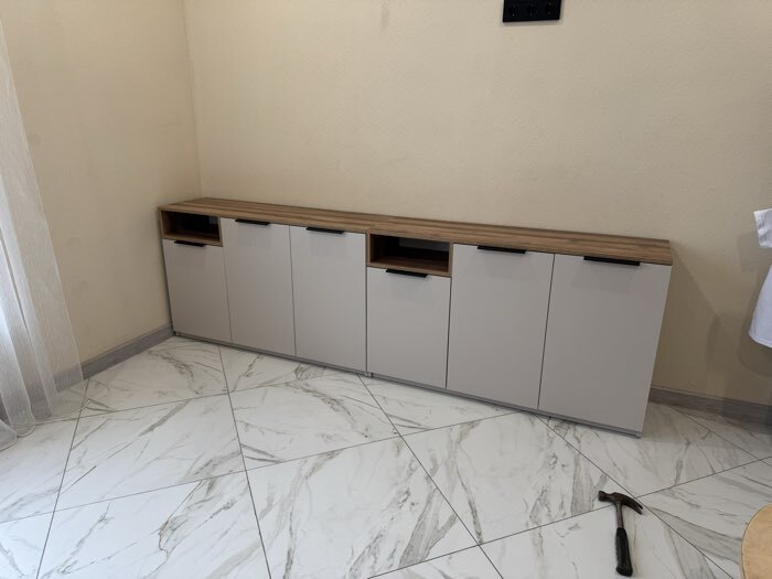 Фотография покупателя товара Комод для хранения «Чарли 9», 800×460×917 мм, цвет кашемир - Фото 2