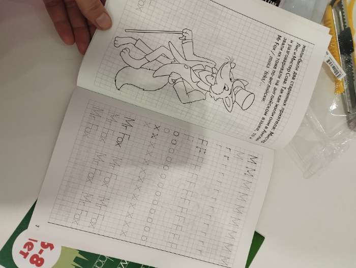 Фотография покупателя товара Прописи занимательные «Уроки английского», набор 3 части, 6 - 8 лет, Кордзая А. - Фото 5