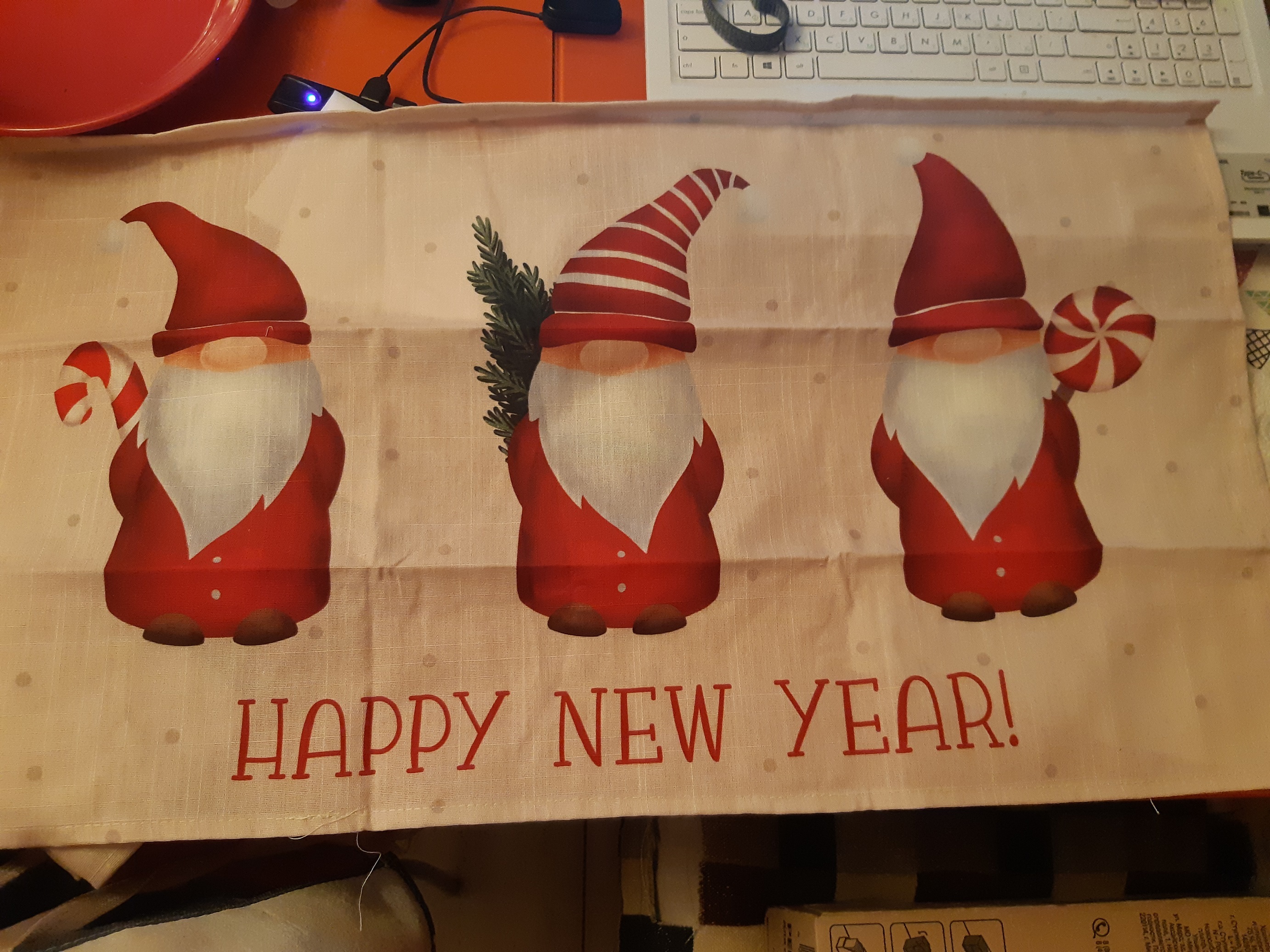 Фотография покупателя товара Новогоднее полотенце Этель "Santa Claus" 40x73 см, 100%хл, репс 210 г/м2
