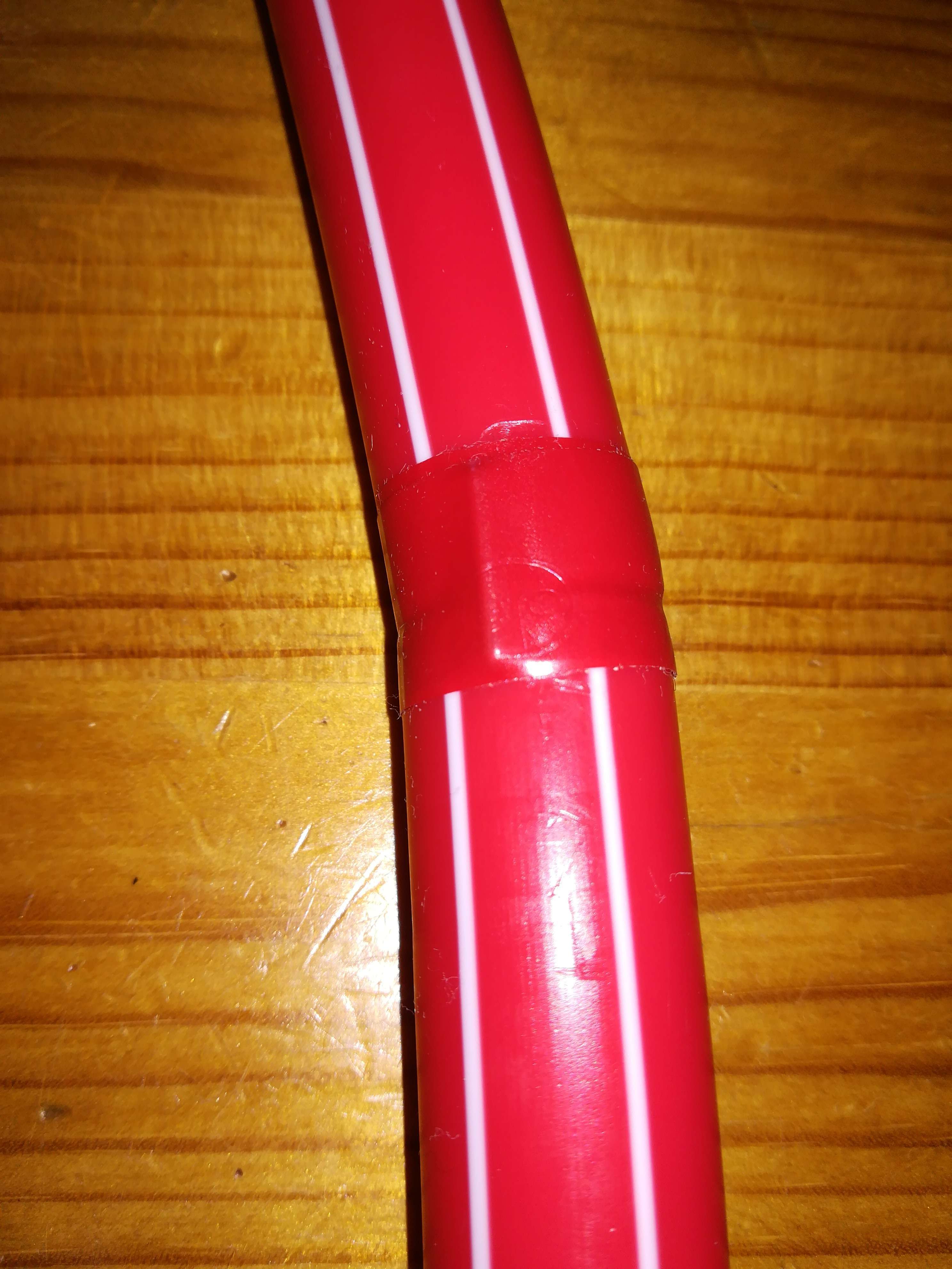 Фотография покупателя товара Обруч, диаметр 60 см, цвет красный - Фото 9