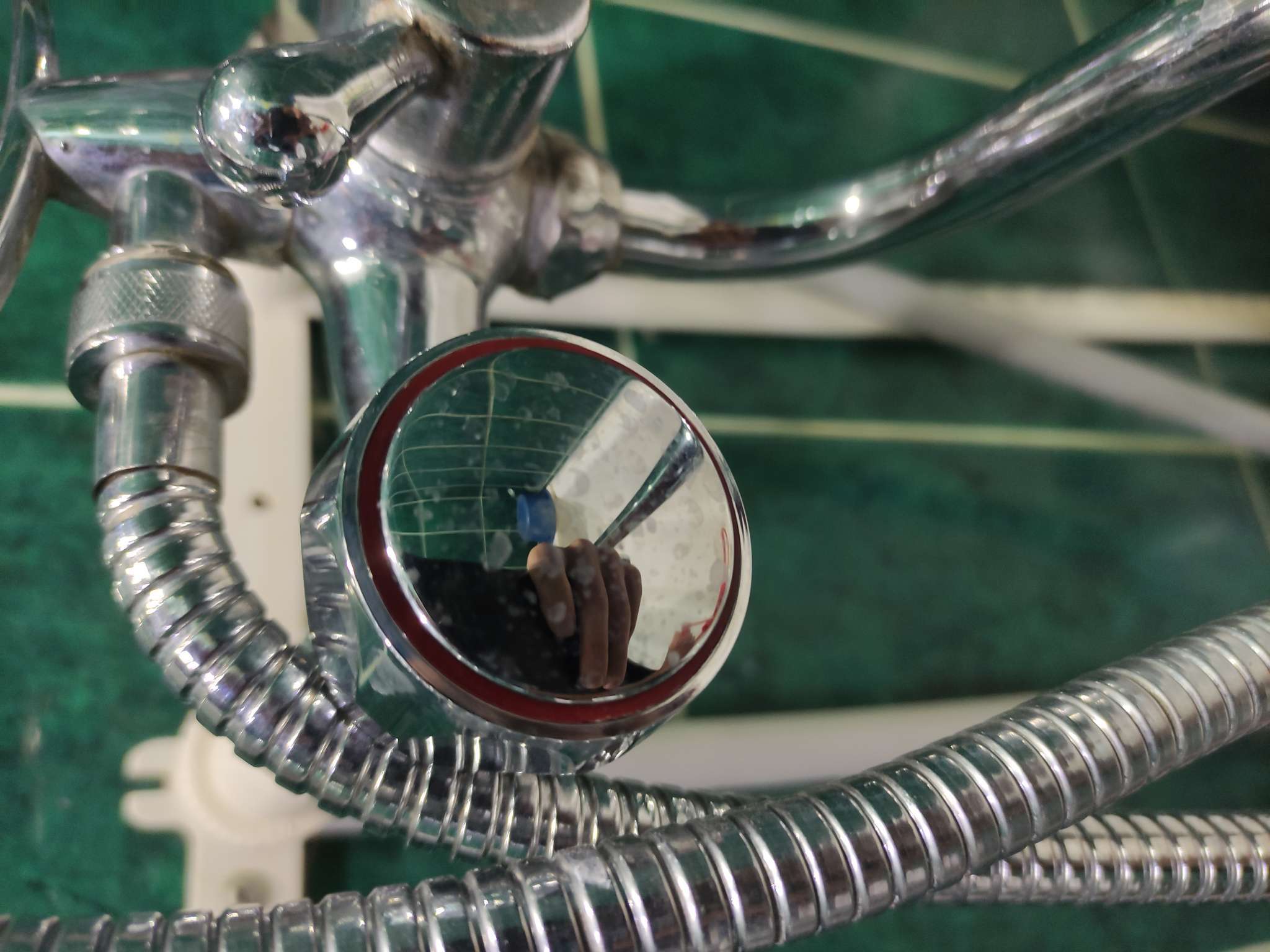 Фотография покупателя товара Набор ручек для смесителя ZEIN Z002K, с латунной кран-буксой 1/2", пластик, цвет хром - Фото 1