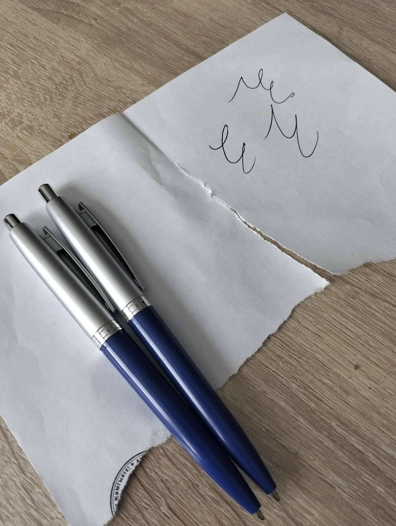 Фотография покупателя товара Ручка шариковая автоматическая «Лого. Прано» 0.5 мм, стержень синий, корпус синий + серебро - Фото 1