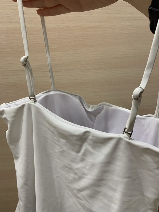 Фотография покупателя товара Купальник женский слитный Basic MINAKU цвет белый, размер 46 - Фото 4