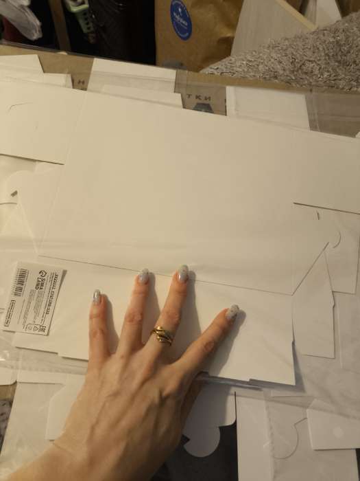 Фотография покупателя товара Упаковка на 3 капкейка с окном, целлюлоза, 25×10×10 см - Фото 3