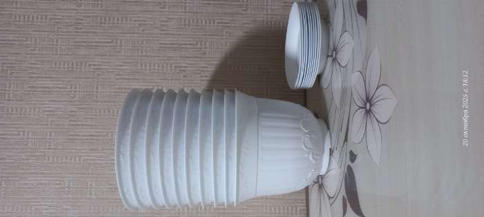 Фотография покупателя товара Горшок для цветов с поддоном СибПолимер «Ангара», 1.5 л, пластик, белый - Фото 1