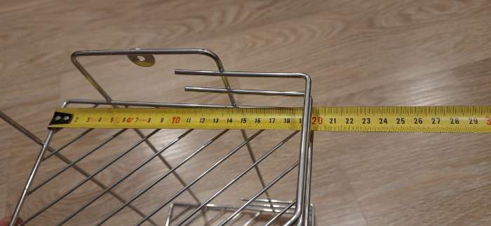 Фотография покупателя товара Полка для ванной угловая 2-х ярусная, 20.5×20.5×31.5 см, хром - Фото 3