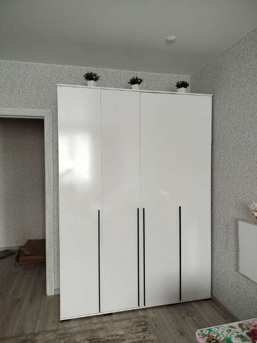 Фотография покупателя товара Шкаф трёхстворчатый «Норд», 1200×510×2236 мм, цвет дуб крафт белый - Фото 5