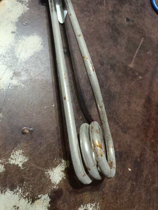 Фотография покупателя товара Электрокипятильник со спиралью, Luazon LEK 05, 1500 Вт, 32×4 см, 220 В, синий - Фото 4