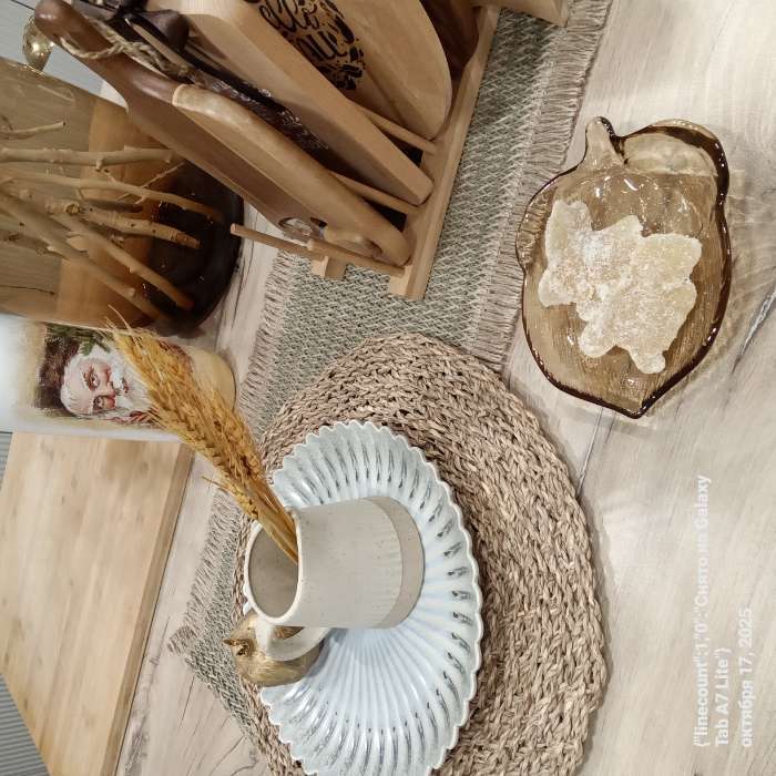 Фотография покупателя товара Блюдо SL Home «Эхо Крита», d=28.5 см, фарфор, голубое - Фото 1