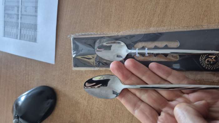 Фотография покупателя товара Ложка чайная Magistro «Блинк», длина 14.5 см, нержавеющая сталь, золотистая - Фото 4