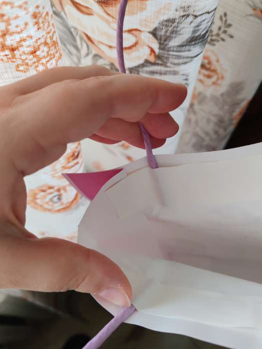 Фотография покупателя товара Пакет подарочный крафт «Подарок для тебя» 18×8×25 см - Фото 3