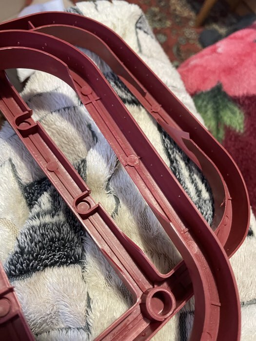 Фотография покупателя товара Полка для обуви Доляна, 4 яруса, 50×19×59 см, красная - Фото 133